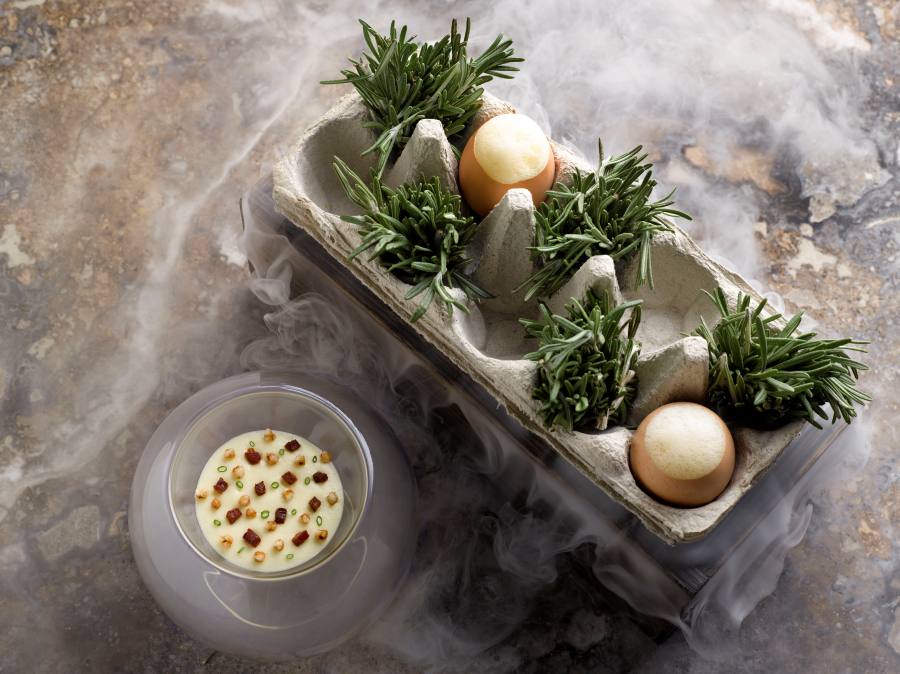 The Elegant Interior of Odette Singapore