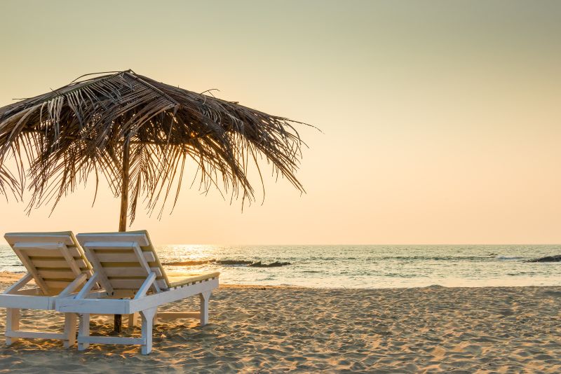 Beachfront Wedding Setup in Goa